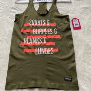 NWT Zumba STRONG Instructor Tank Small